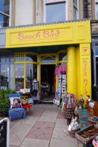 Beach bird shopfront morecambe