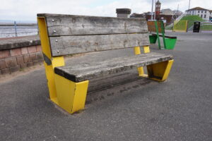 Yellow bench morecambe