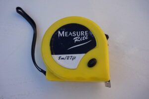 Yellow tape measure